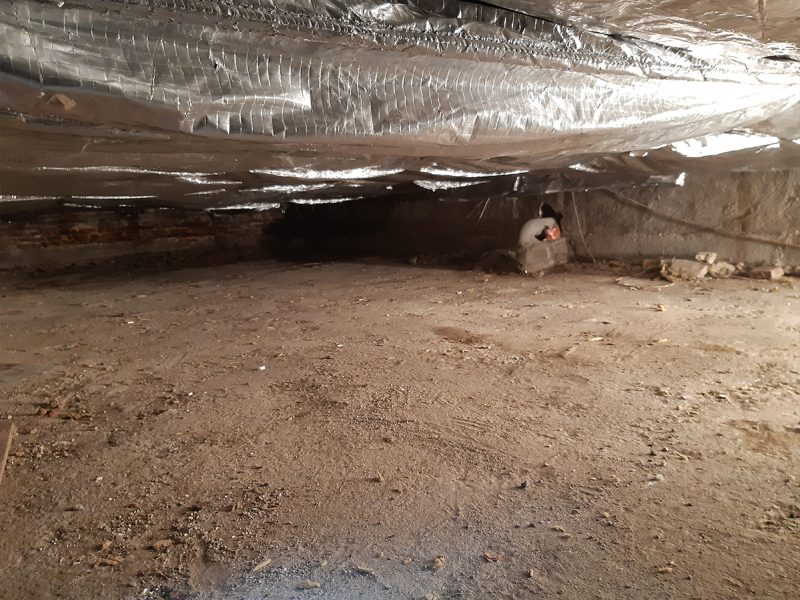 Vloerisolatie aanbrengen in kruipruimte Zuid-Holland - Boks Bouw