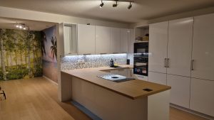 nieuwe keuken - gerealiseerd door Boks bouw-en dakservice